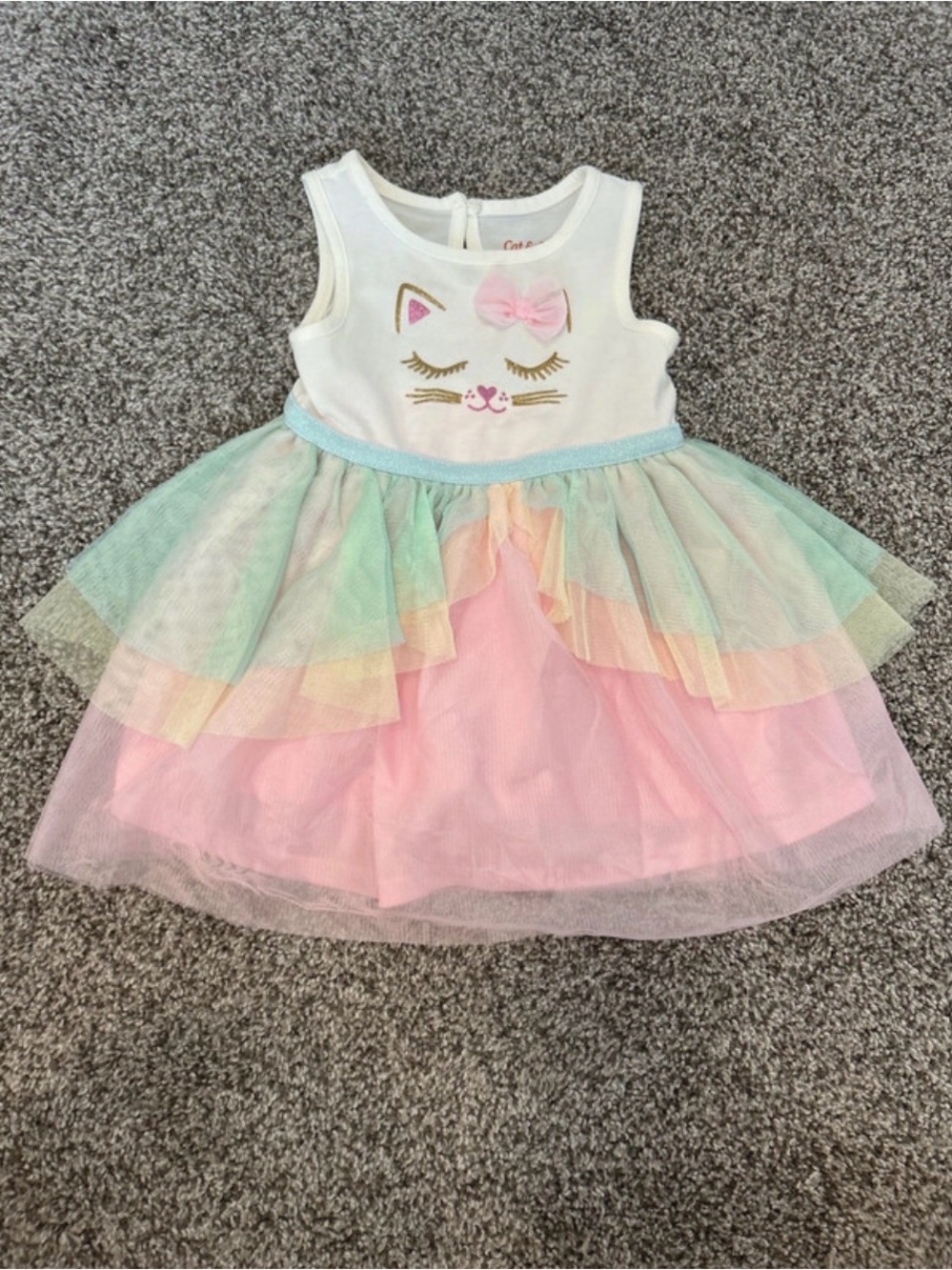 Cat and Jack tulle kitty cat dress